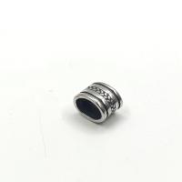 Gioielli Spacer Beads, Titantium acciaio, DIY, assenza di nichel,piombo&cadmio, Foro:Appross. 12*6mm, Venduto da PC