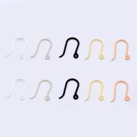 PC Plastic Earring Hook, epoxy gel, DIY & different size for choice, more colors for choice, 14.5*9mm,11*7mm, Sold By PC