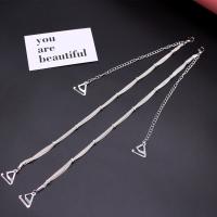 Jewelry Accessories Brass silver color plated adjustable & for woman Length Approx 42 cm Sold By Pair