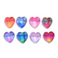 Fashion Nail Supplies Glass Heart DIY Sold By Lot