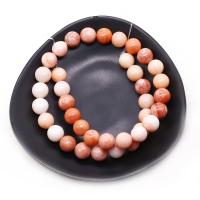 Aventurin perler, Pink aventurin, Runde, du kan DIY & forskellig størrelse for valg, lyserød, Solgt Per Ca. 38 cm Strand