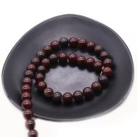 Mischedelstein Perlen, Jaspis Brecciated, rund, DIY & verschiedene Größen vorhanden, rot, verkauft per ca. 38 cm Strang