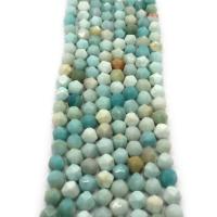 Natural Amazonite Beads, ​Amazonite​, DIY & different size for choice & faceted, mixed colors, Sold Per Approx 38 cm Strand