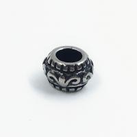 Spacer Beads Jewelry, Titanium Steel, DIY, nickel, lead & cadmium free, Hole:Approx 4mm, Sold By PC