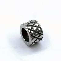 Spacer Beads Jewelry, Titanium Steel, DIY, nickel, lead & cadmium free, Hole:Approx 6mm, Sold By PC