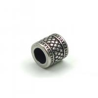 Spacer Beads Jewelry, Titanium Steel, DIY, original color, nickel, lead & cadmium free, Hole:Approx 6mm, Sold By PC