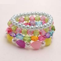 Acrylic Bracelets Girl & fashion jewelry 8mm Length Approx 16 cm Sold By PC