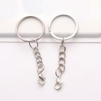 Tibetan Style Key Clasp, fashion jewelry & different styles for choice, nickel, lead & cadmium free, 25mm, Sold By PC