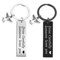 Stainless Steel Key Clasp, 304 Stainless Steel, plated, Unisex & different styles for choice, more colors for choice, 25mm,50*12mm, Sold By PC
