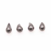 Stainless Steel Pendants, 304 Stainless Steel, Teardrop, polished, DIY, original color, 12x6.80mm, Sold By PC