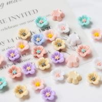 DIY Jewelry Supplies, Resin, Flower, different styles for choice, mixed colors, 10PCs/Lot, Sold By Lot