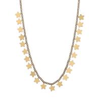 Zinc Alloy Jewelry Necklace with 2.36inch extender chain gold color plated fashion jewelry & for woman nickel lead & cadmium free Length Approx 15.94 Inch Sold By PC
