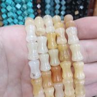 Natural Aventurine Beads, Yellow Aventurine, DIY, yellow, 8x12mm, Sold Per Approx 38 cm Strand