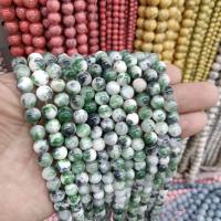 Natural Jade Beads, Persian Jade, Round, DIY & different size for choice, mixed colors, Sold Per Approx 38 cm Strand