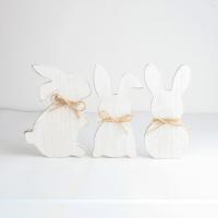 Easter decoration Middle Density Fibreboard Rabbit cute Sold By PC