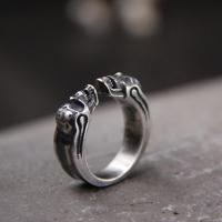 Cink Alloy Finger Ring, modni nakit & za čovjeka, nikal, olovo i kadmij besplatno, 6.8mm, Prodano By PC