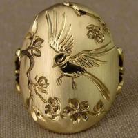 Zinc Alloy Finger Ring gold color plated fashion jewelry & Unisex nickel lead & cadmium free Sold By PC