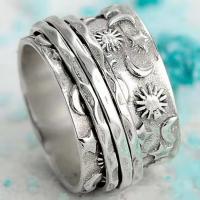 Zinc Alloy Finger Ring antique silver color plated fashion jewelry & for man nickel lead & cadmium free Sold By PC