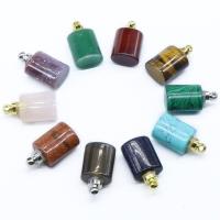 Gemstone Pendants Jewelry with 304 Stainless Steel polished fashion jewelry Sold By PC