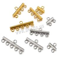 304 Stainless Steel Slide Lock Clasp plated DIY Sold By Bag