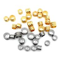 Stainless Steel Spacer Beads, 304 Stainless Steel, plated, DIY & different size for choice, more colors for choice, 100PCs/Bag, Sold By Bag
