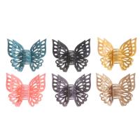 Hair Claw Clips Plastic Butterfly fashion jewelry & for woman & hollow 140mm Sold By PC