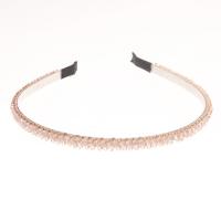 Rhinestone Hair Band, with Tibetan Style, Korean style & for woman, more colors for choice, 130mm, Sold By PC
