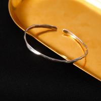 Brass Bracelet & Bangle, silver color plated, fashion jewelry & for woman, nickel, lead & cadmium free, 6x5cm, Sold By PC