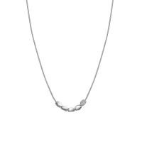 Collar de Acero Titanio, Partículas de acero, con 5cm extender cadena, Joyería & para mujer, color original, longitud:aproximado 40 cm, Vendido por UD