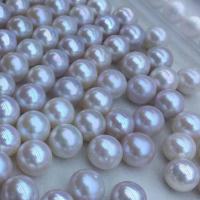 Naturliga sötvattenspärla lösa pärlor, Freshwater Pearl, DIY, vit, 12-13mm, Säljs av PC