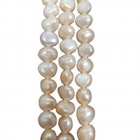 Keshi Cultured Freshwater Pearl Beads, Natural & DIY, pink, 7x8mm, Sold Per Approx 38 cm Strand