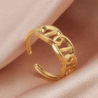 Edelstahl Ringe, 304 Edelstahl, plattiert, Modeschmuck & für Frau, keine, frei von Nickel, Blei & Kadmium, 7.7mm,1.3mm, verkauft von PC