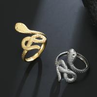 Stainless Steel Finger Ring 304 Stainless Steel Snake plated fashion jewelry & Unisex nickel lead & cadmium free 1mm Sold By PC