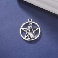 Zinc Alloy Pendants antique silver color plated DIY nickel lead & cadmium free 30.1*26.1mm Sold By PC