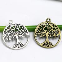 Tree Of Life Pendants Zinc Alloy plated vintage & DIY nickel lead & cadmium free Sold By PC