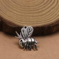 Tibetan Style Animal Pendants, Bee, antique silver color plated, fashion jewelry & DIY, nickel, lead & cadmium free, 20x19x2.70mm, Sold By PC