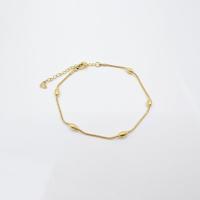 Stainless Steel Anklet 304 Stainless Steel fashion jewelry & for woman Length Approx 8.66 Inch Sold By PC