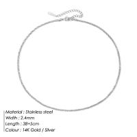316 rostfritt stål Halsband, olika stilar för val & för kvinna, Säljs av PC