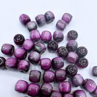 Resin Jewelry Beads, DIY, more colors for choice, 7x8mm, 10PCs/Bag, Sold By Bag