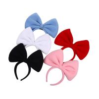 Hair Bands, Plush, handmade, fashion jewelry & for woman, more colors for choice, 270x280x30mm, Sold By PC