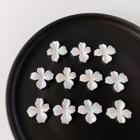 Mobile Phone DIY Decoration Resin Flower break proof & cute white nickel lead & cadmium free 25mm Approx Sold By Bag