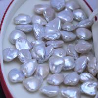 Barock odlad sötvattenspärla pärlor, Freshwater Pearl, DIY & inget hål, vit, 16-18mm, Säljs av PC