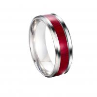 Edelstahl Ringe, 304 Edelstahl, Modeschmuck & verschiedene Größen vorhanden & für den Menschen, originale Farbe, 8x2mm, verkauft von PC
