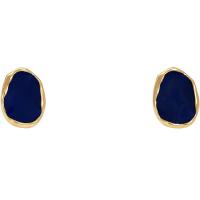 Zinc Alloy Stud Earring fashion jewelry & for woman & enamel nickel lead & cadmium free 19*14mm 10mm Sold By Pair