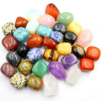 Gemstone Jewelry Beads, irregular, DIY & different materials for choice, 20-30mm, Sold By PC
