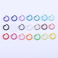 Iron Open Jump Ring stoving varnish DIY Sold By PC