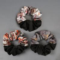 Elastic Hair Band, Cloth, printing, fashion jewelry & for woman, more colors for choice, 130x50mm, Sold By PC