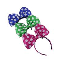 Hair Bands Cloth with Sequins Bowknot handmade fashion jewelry & for woman Sold By PC