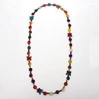 κολιέ Ξύλο, Κακάο, με Ξύλο, κοσμήματα μόδας & για τη γυναίκα, πολύχρωμα, Μήκος Περίπου 31.5 inch, Sold Με PC