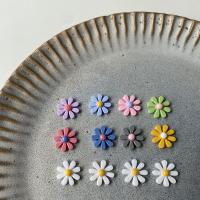 DIY Schmuck, Harz, Blume, Bruchbeweis & Niedlich, keine, frei von Nickel, Blei & Kadmium, 17mm, ca. 100PCs/Tasche, verkauft von Tasche